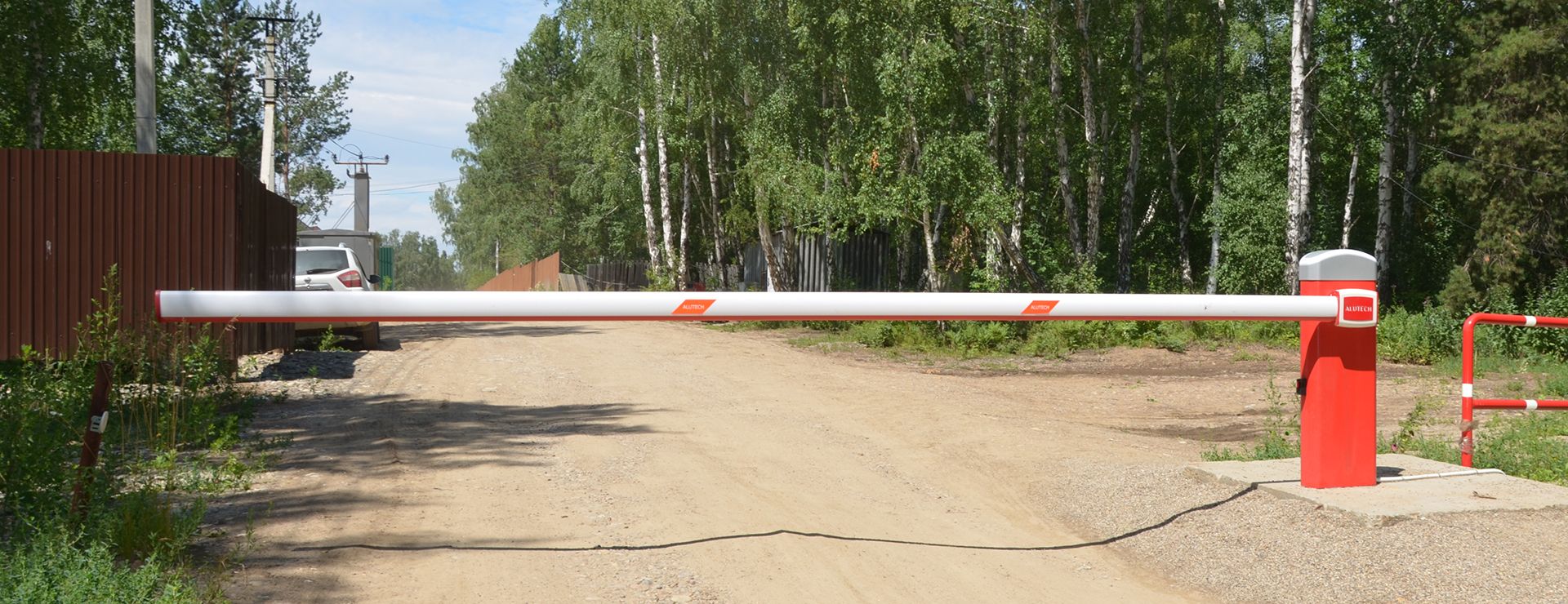 Шлагбаум с высокой пропускной способностью в Иркутске | ВОРОТА ЦЕНТР